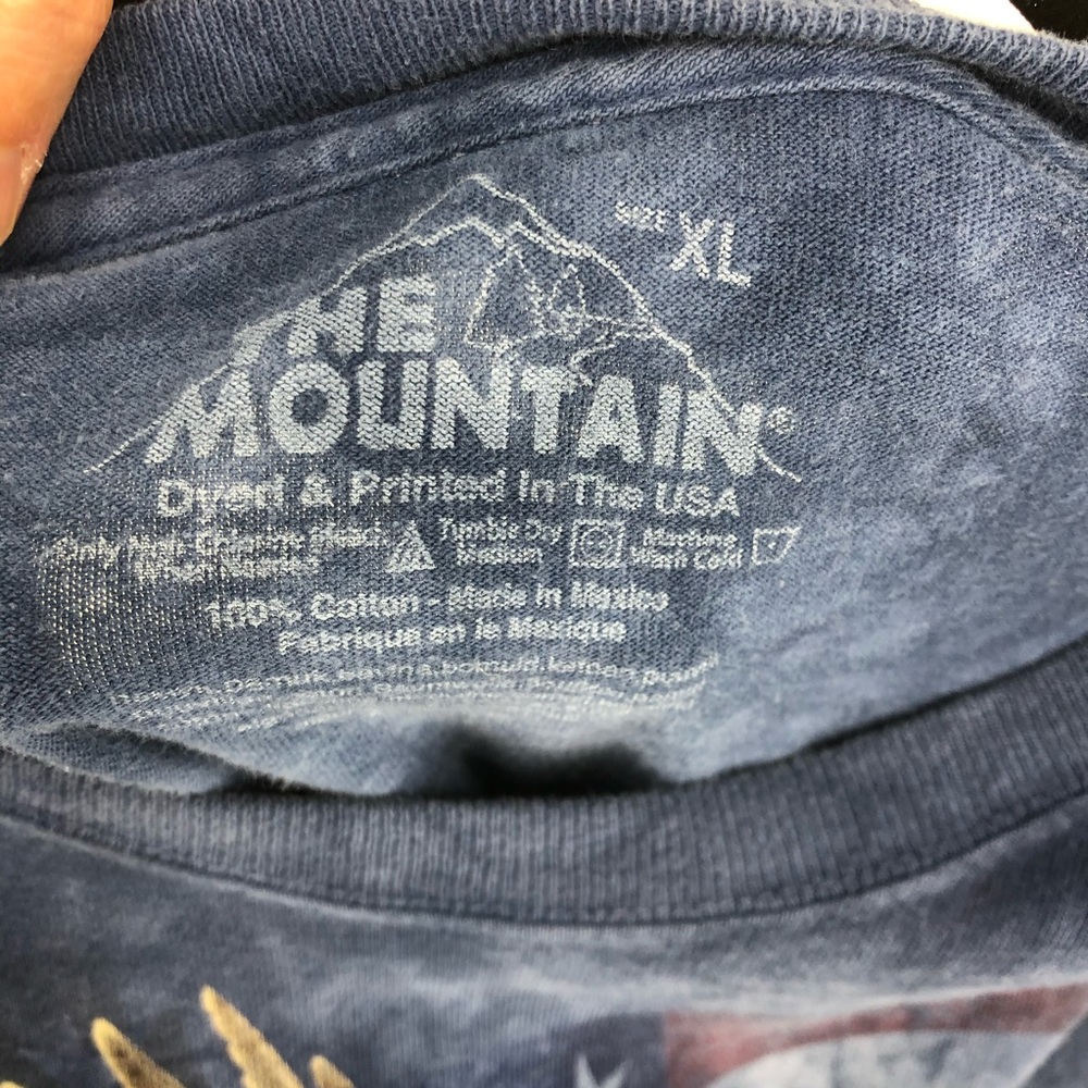 The Mountain American Flag Eagle Motorcycle XL - Picture 5 of 5